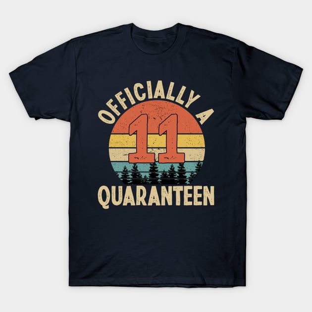 officially a quaranteen 11th birthday T-Shirt by Yoyo Star